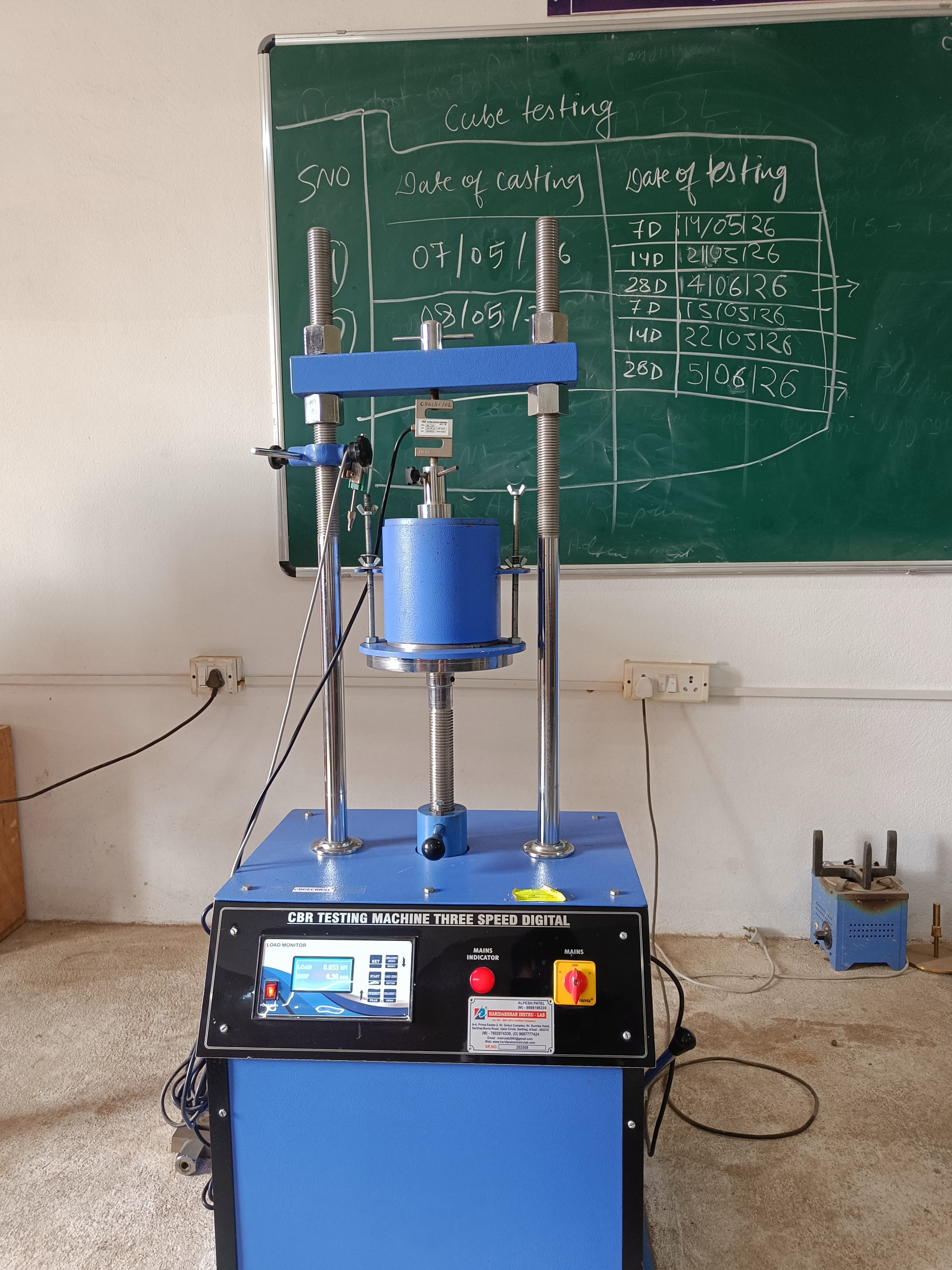 Soil CBR Testing Machine
