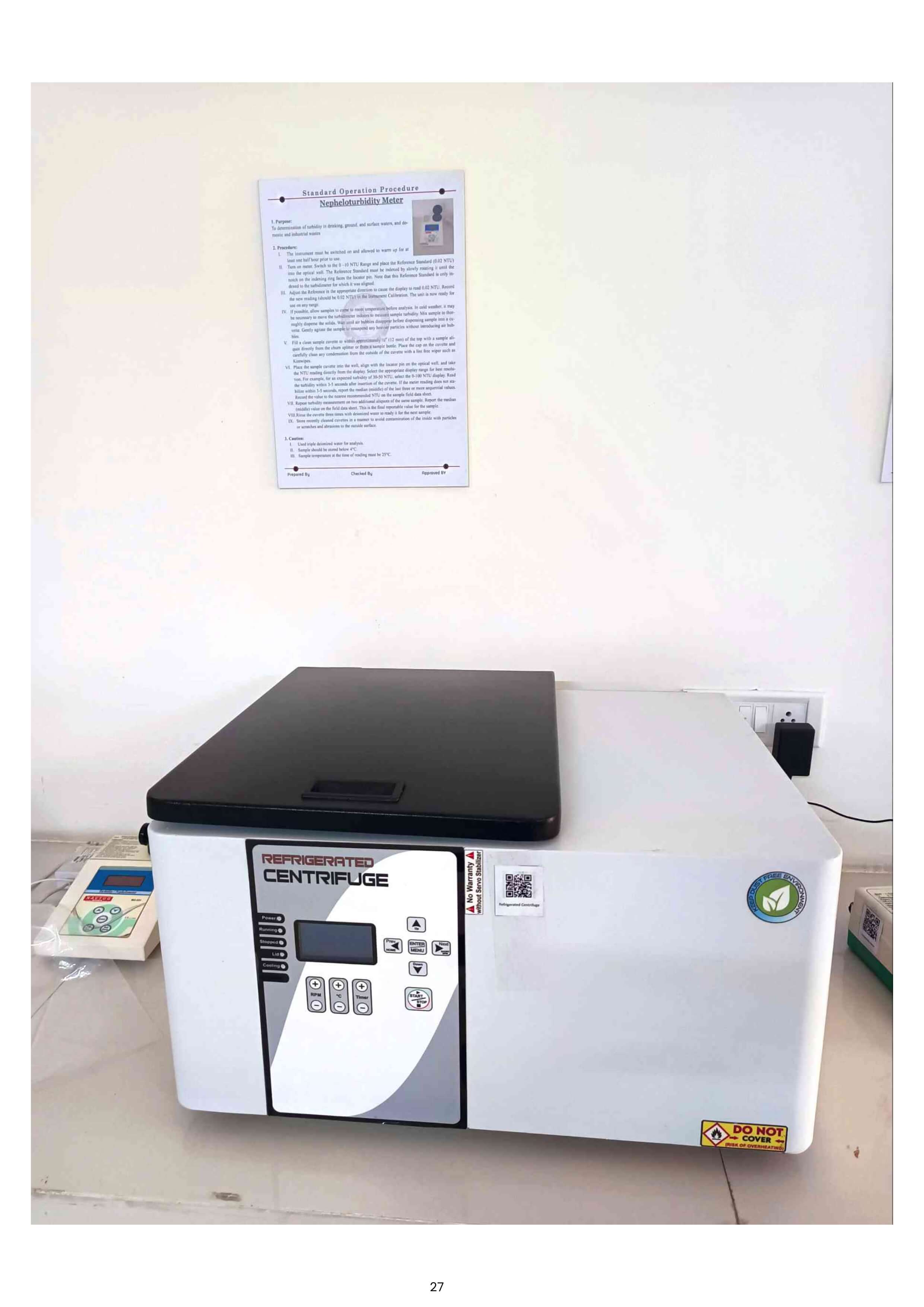 Refrigerated Centrifuge