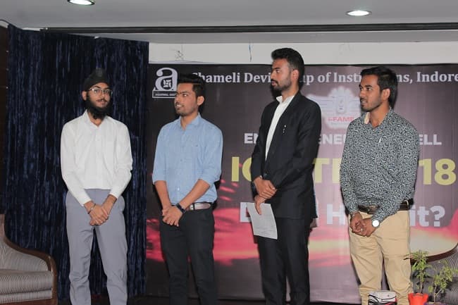 IGNITE 2018: Network, Grow & Learn organized by i-Fame E Cell CDGI, Indore