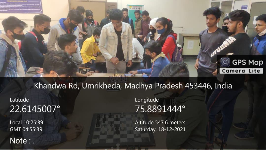 CDGI Sports Club Organized Chess Tournament