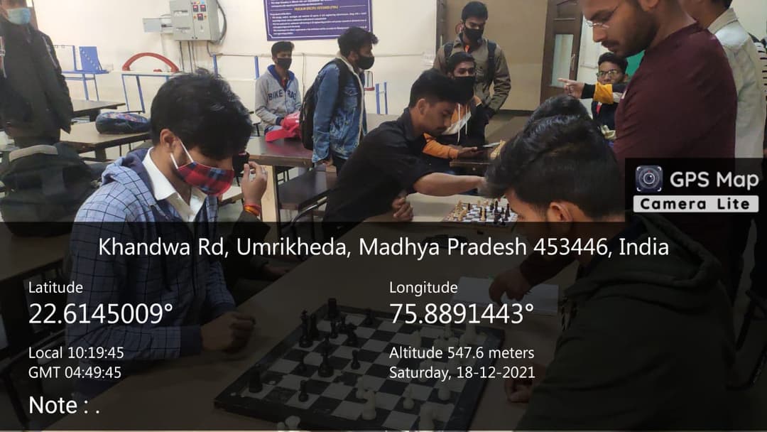 CDGI Sports Club Organized Chess Tournament