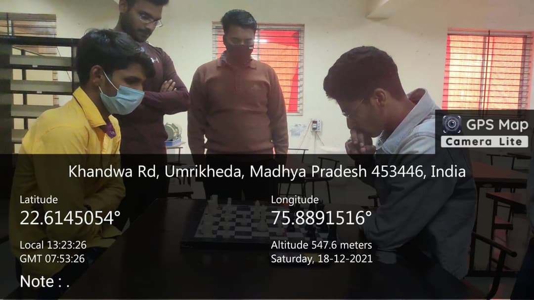 CDGI Sports Club Organized Chess Tournament