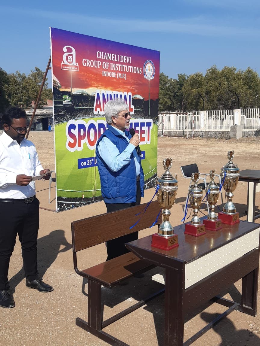 Opening ceremony of Inter-House Sports Competition (Hostel)
