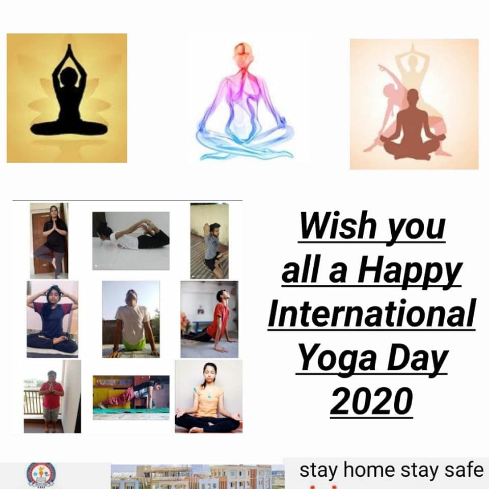 CDGI SAATH Social Activity Club & Dept. of Sports organized Live YOGA Session on occasion of International YOGA Day