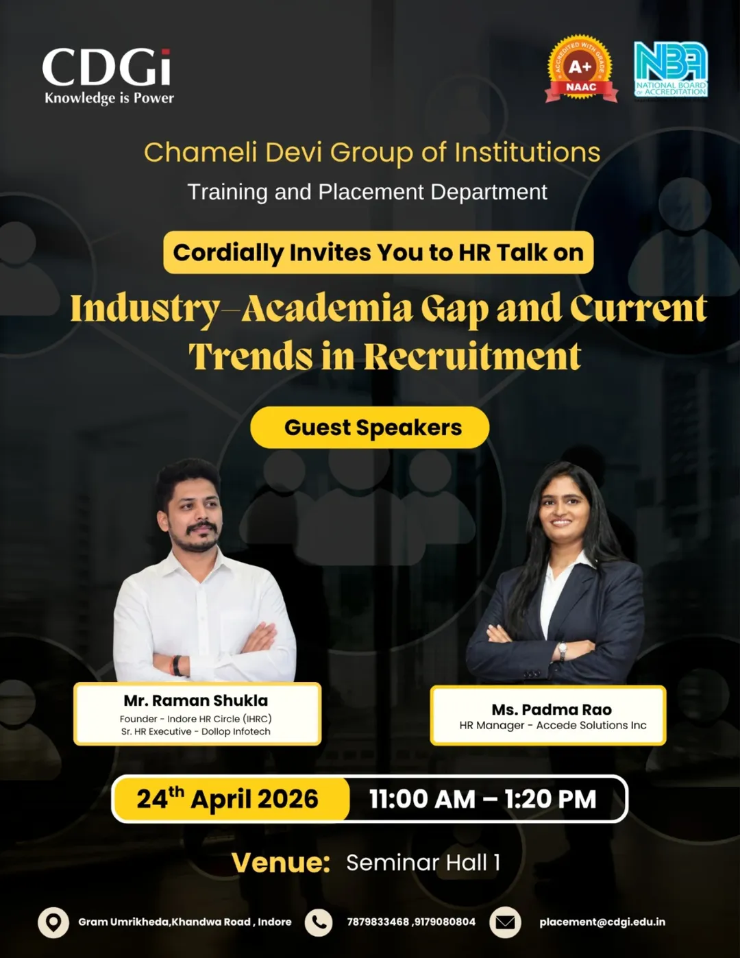 HR Talk: Industry-Academia Gap & Recruitment Trends