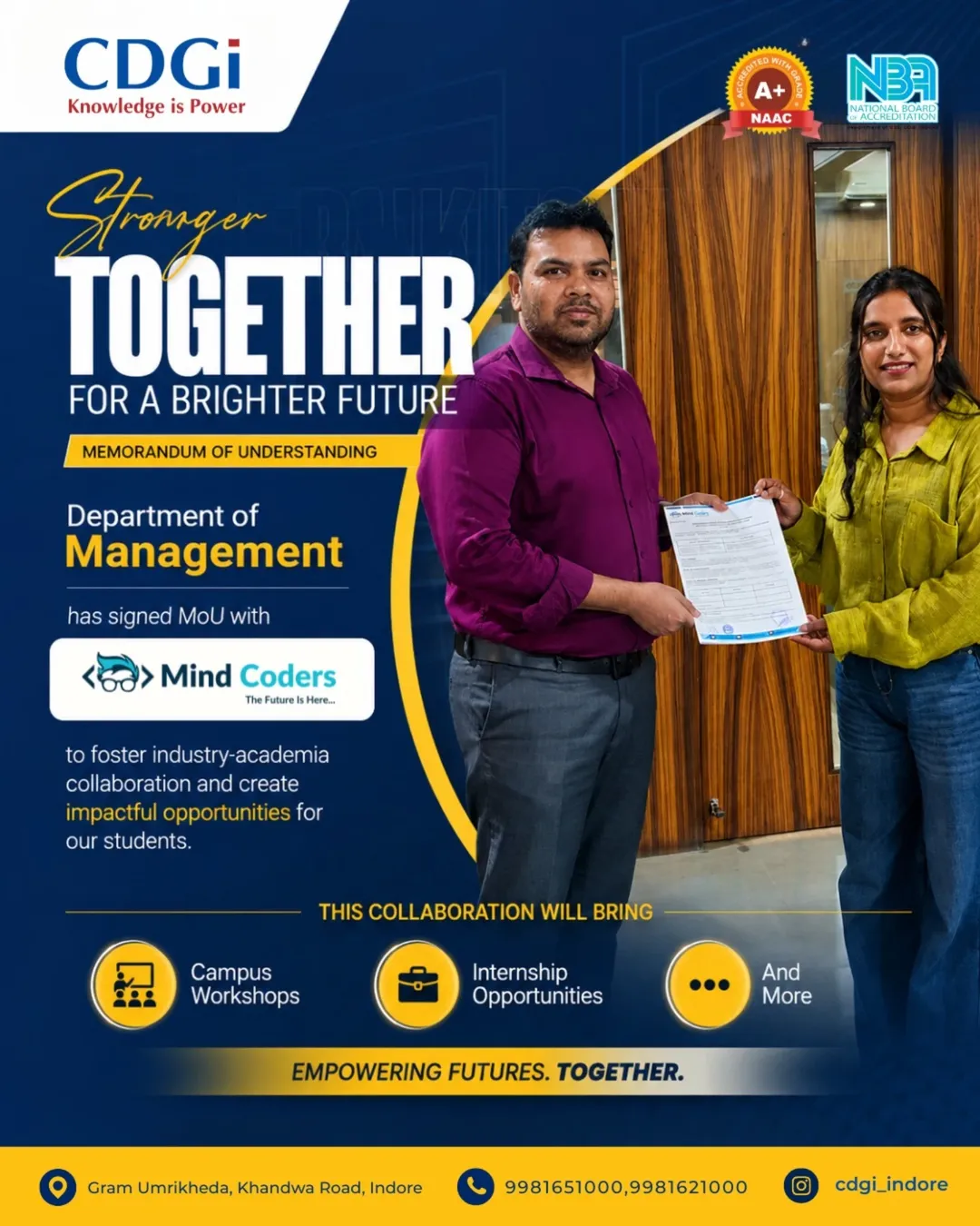 MoU Signing for Industry-Academia Collaboration