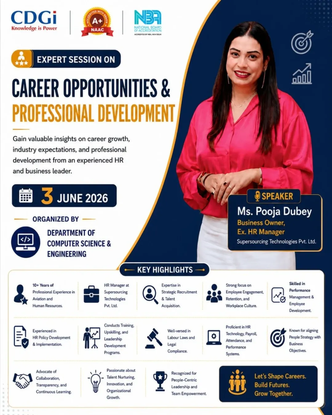Expert Session on Career Opportunities