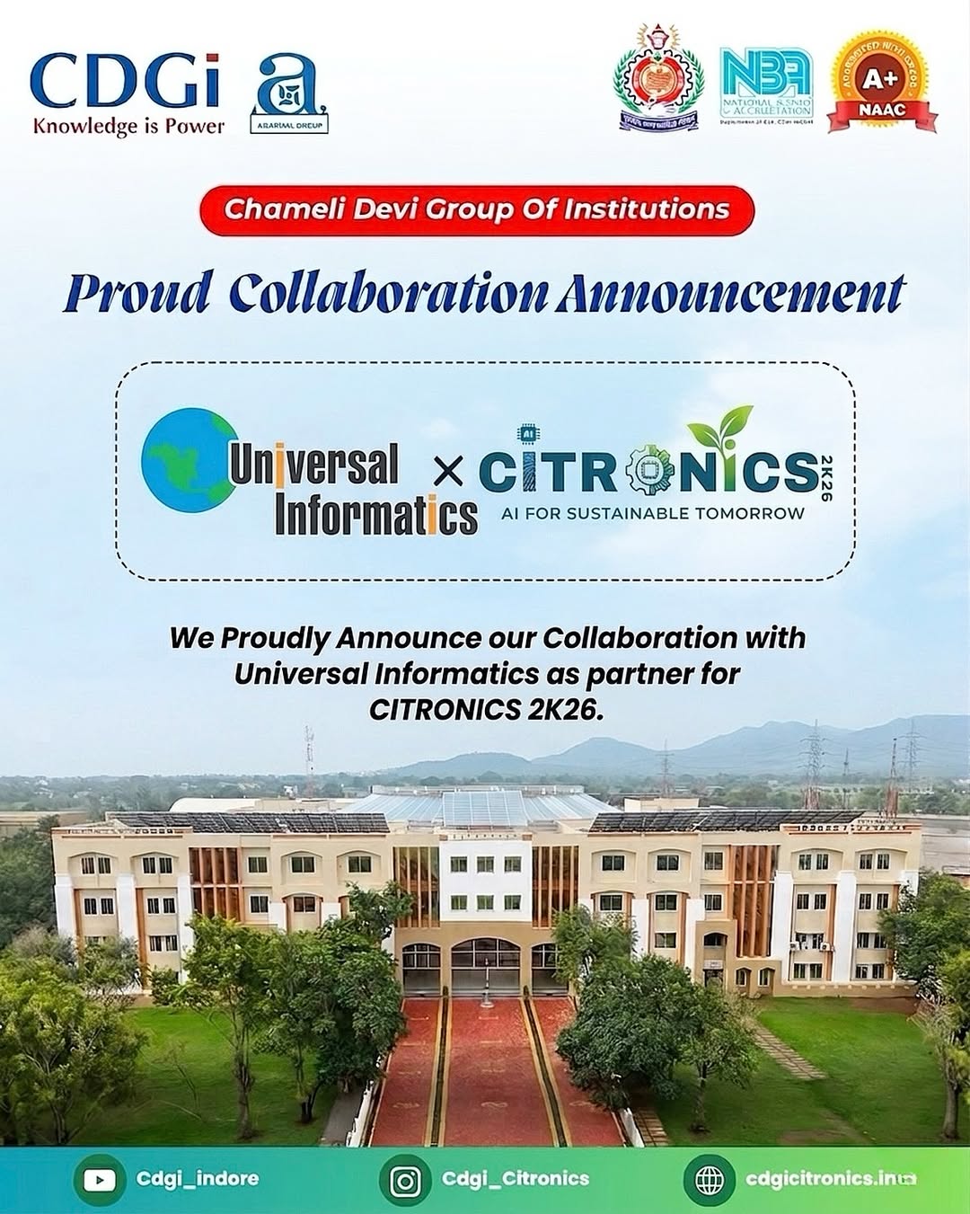 Proud Collaboration Announcement: studymetro as Partner for CITRONICS 2K26 - Image 2