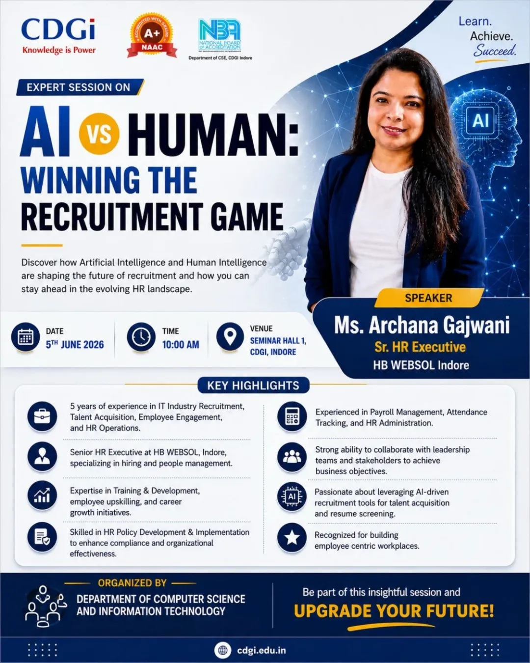 Expert Session on AI vs Human Intelligence in Recruitment