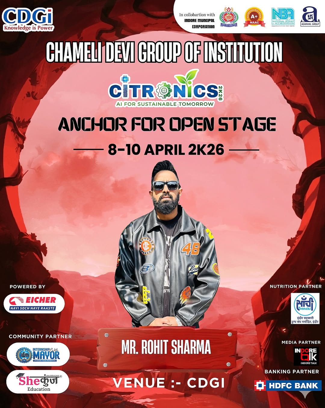 CITRONICS 2K26: Anchor for Open Stage