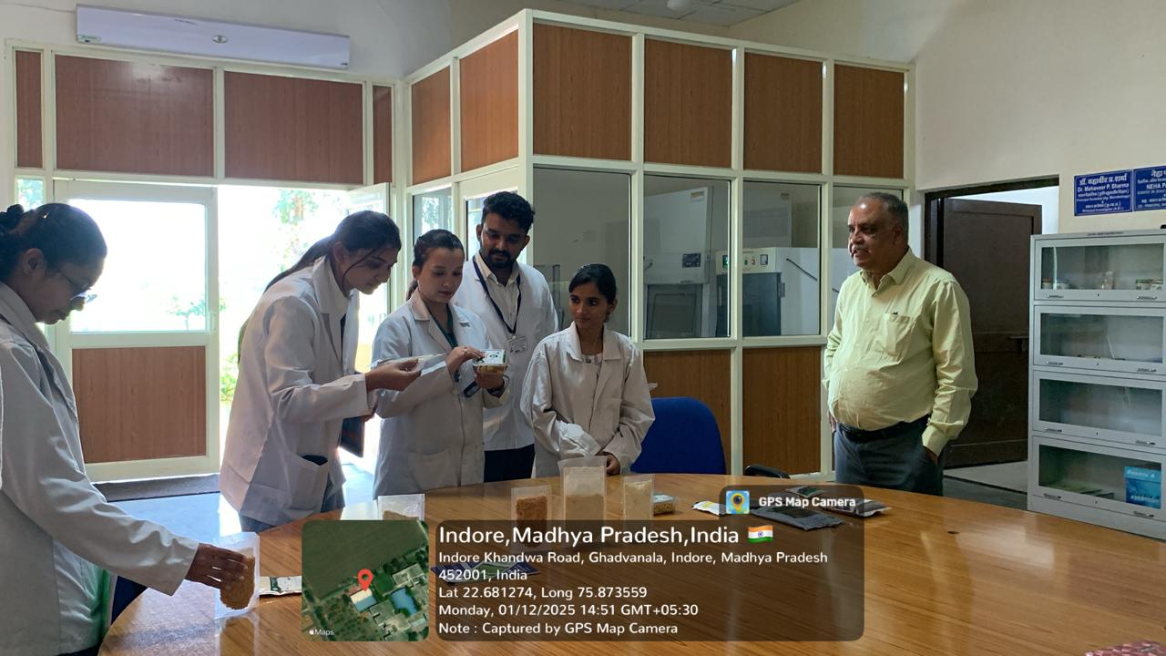 Industrial visit Pharma tech club Gas chromatography ICAR Khandwa road ,Indo... - Image 2