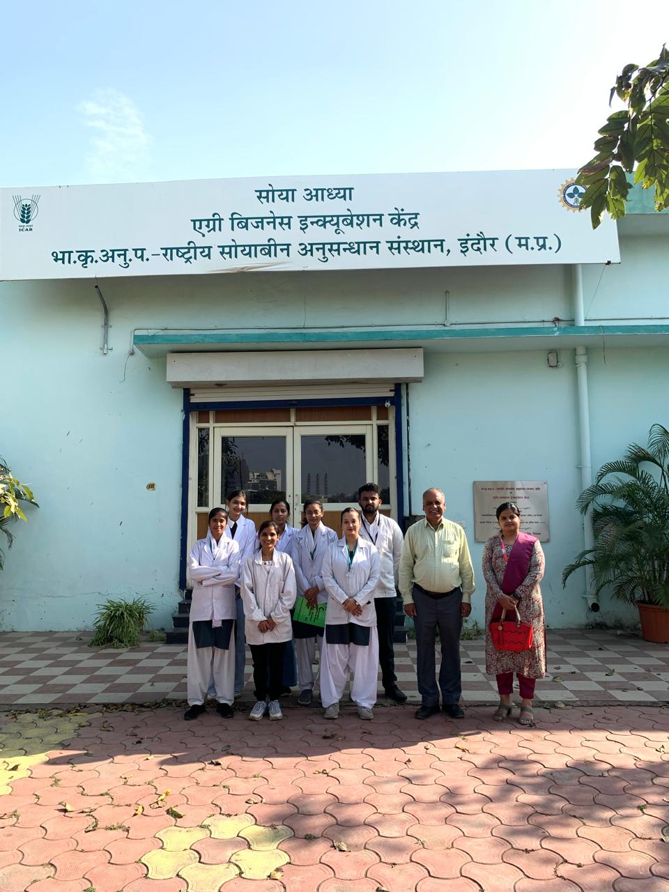 Industrial visit Pharma tech club Gas chromatography ICAR Khandwa road ,Indo... - Image 7