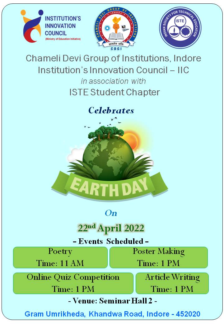 ISTE Activity Details (22 April 2022)