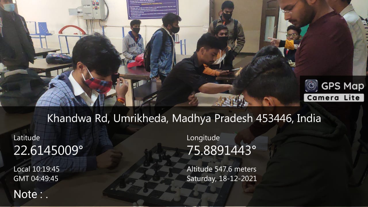 CDGI Sports Club Organized Chess Tournament